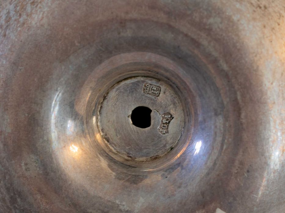 Palmatória candelabro prata | século XIX