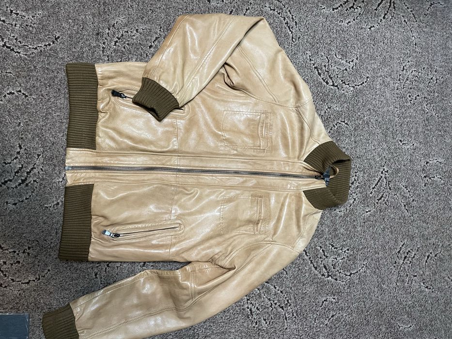 Куртка чоловіча зі штучноі шкіри