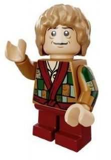 Minifigurka wzór lor091 Bilbo Baggins - Patchwork Coat, Hobbit