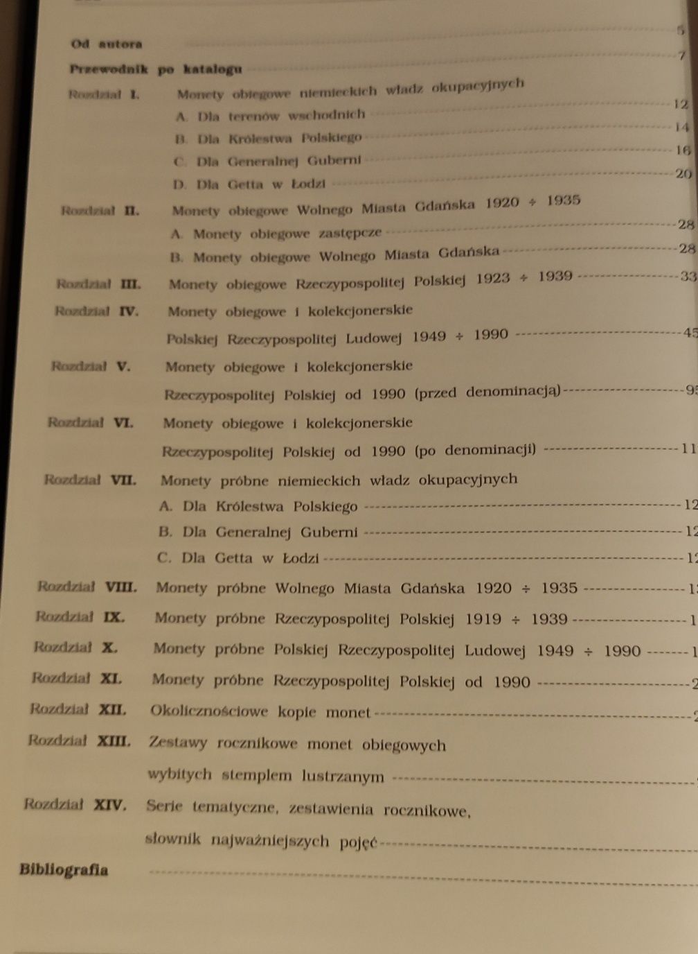 Katalog- Monety polskie od roku 1916- Parchimowicz- 1 wydanie 1996