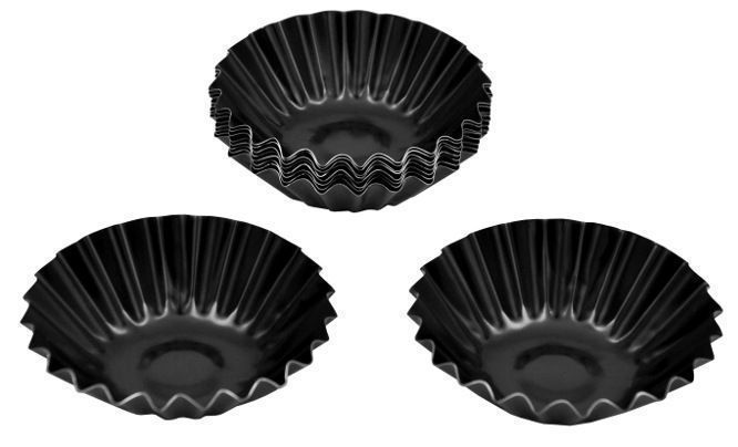 Foremki Na Babeczki Muffinki 10 Szt 70Mm Non-Stick