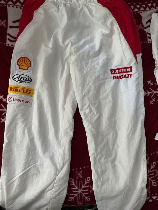 Supreme Ducati Track Pant Light Grey