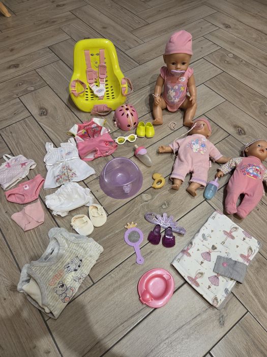 Lalka baby borne duży zestaw