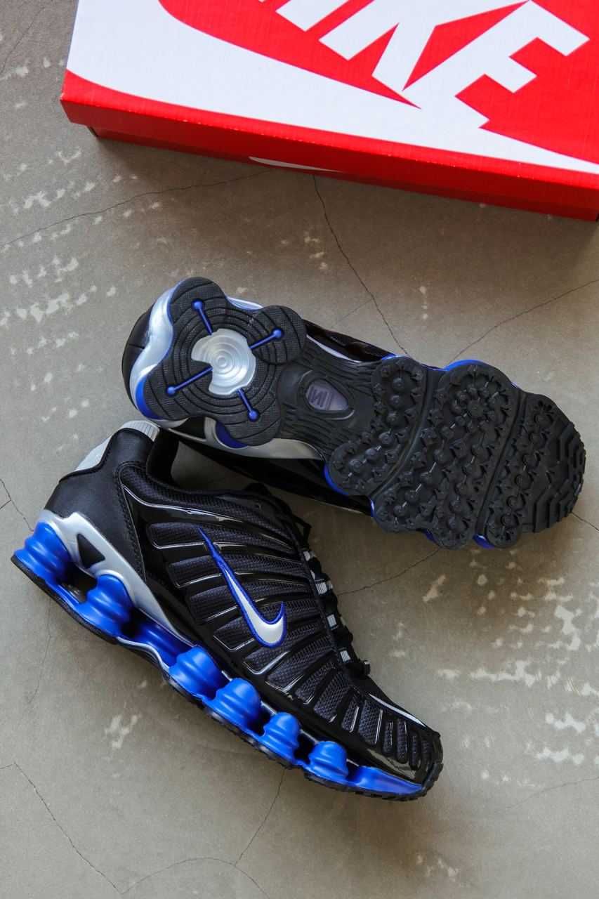 !SALE! Nike Shox TL Black/Blue 40 41 42 43 44 45 найк шокс синие