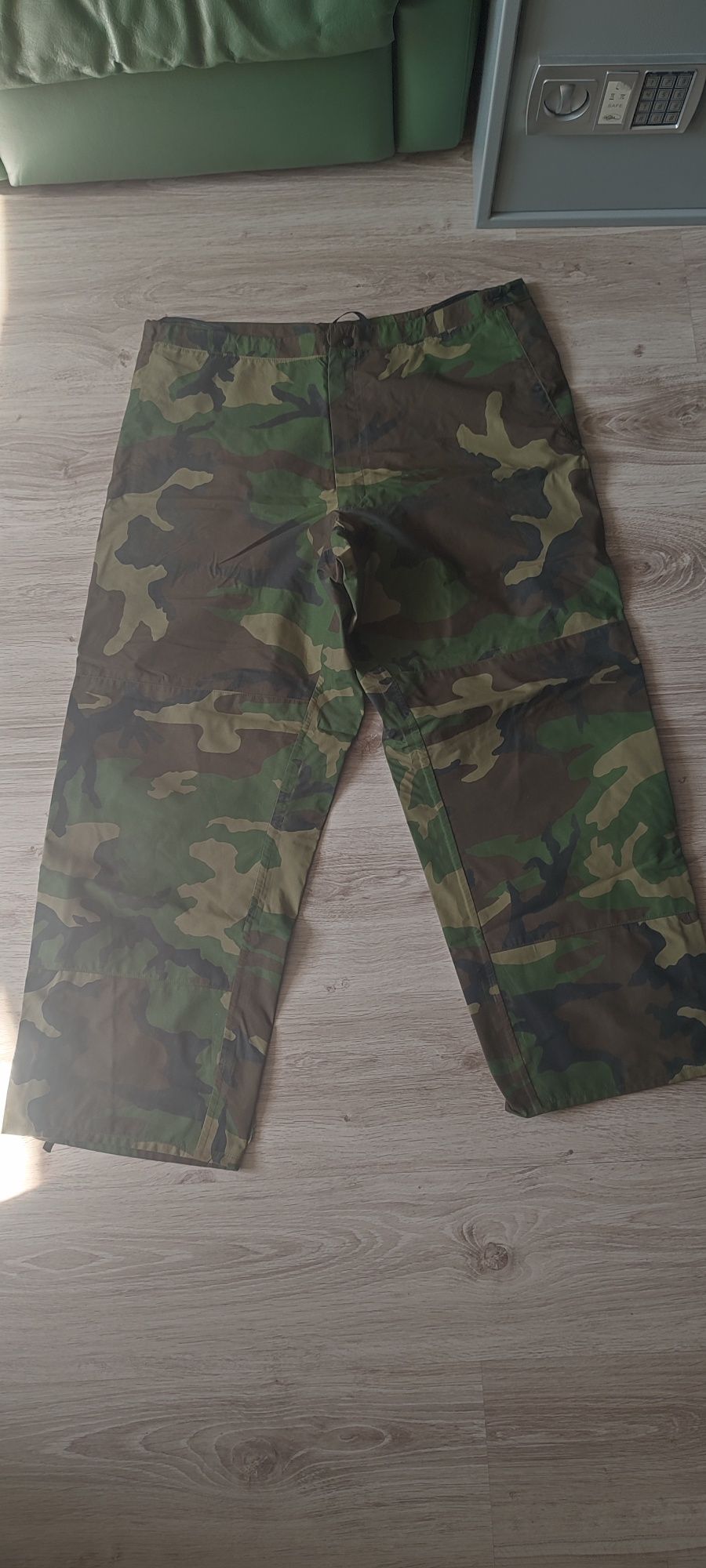 Spodnie wojskowe Gore-Tex US Army ECWCS Woodland - large regular (33)