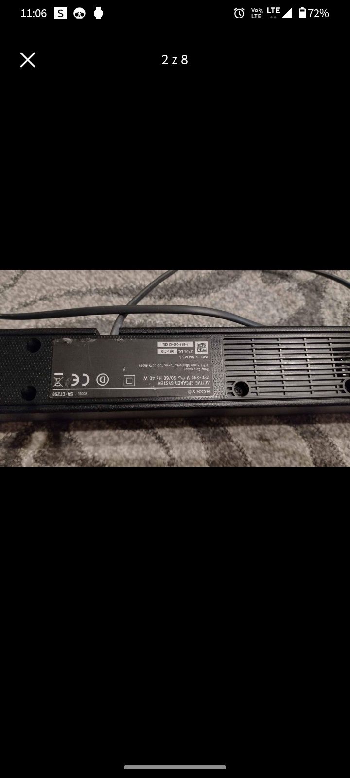 Htct290 speakerbar Sony