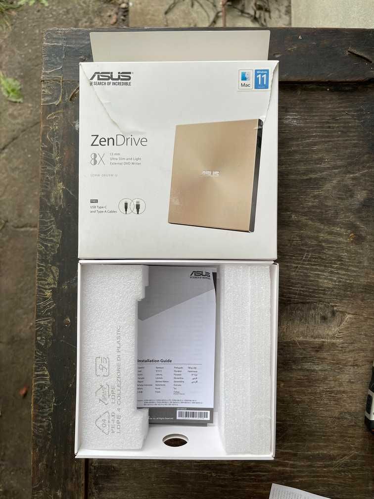 Оптичний привід DVD-RW ASUS SDRW-08U9M-U