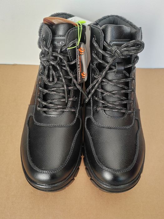 Skóra + wełna owcza – Buty, trzewiki męskie nowe 41