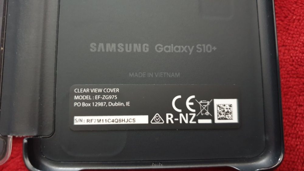 Чехол Samsung Galaxy S10+ EF-ZG975