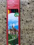 Kredki 6 kolorów Faber-Castell Zamek