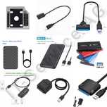 Карман Кабель Адаптер optibay TypeC USB SATA с блок питан для диск HDD