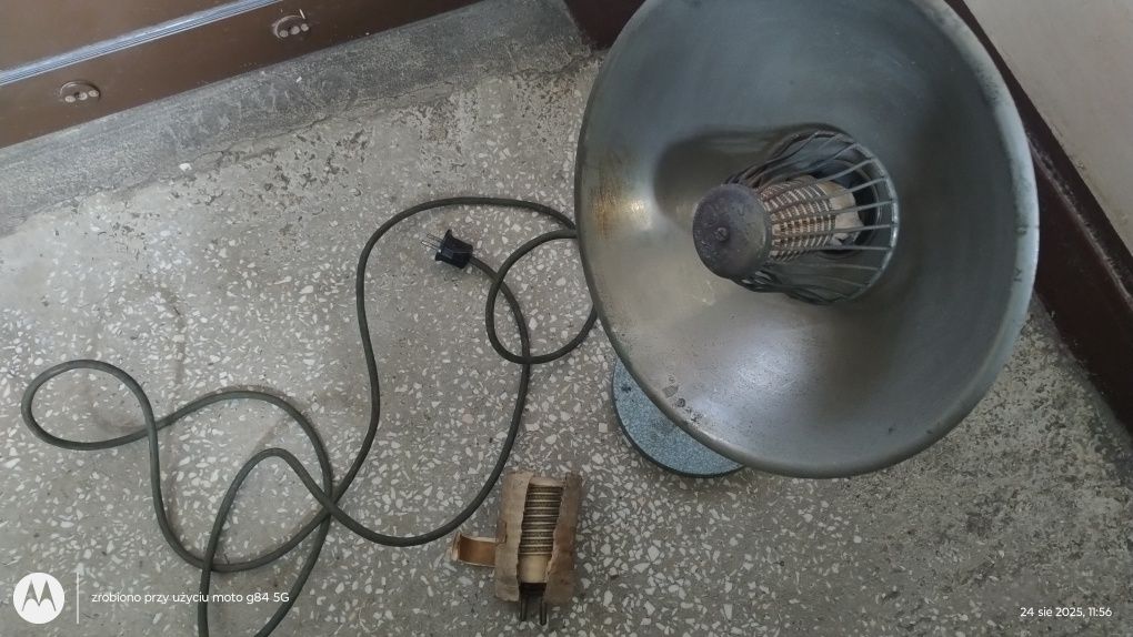 lampa grzewcza +zapasowy żarnik