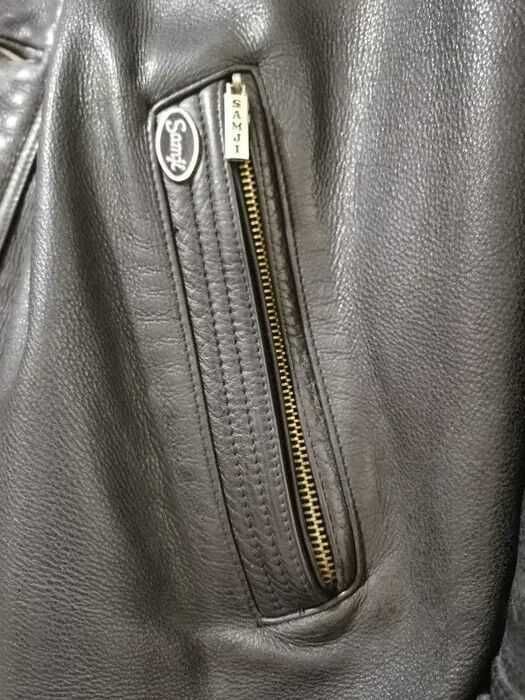 Куртка мужская кожа черная размер XXL 58-60
