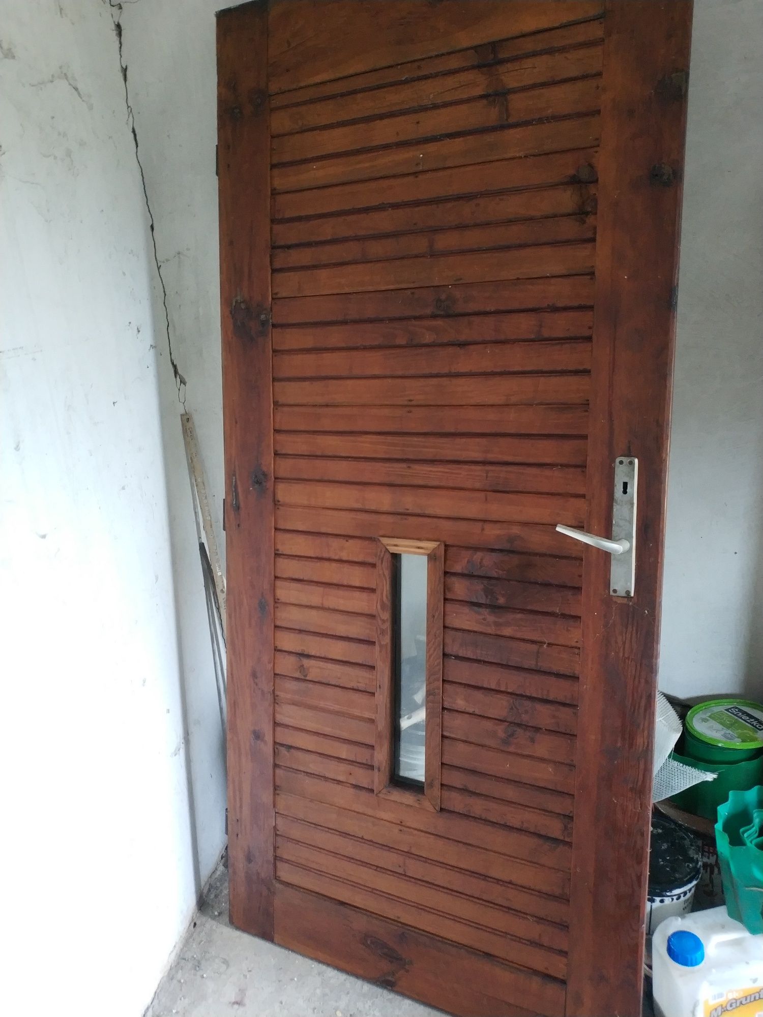 Skrzydło drzwiowe drewniane 90cm,prawe
