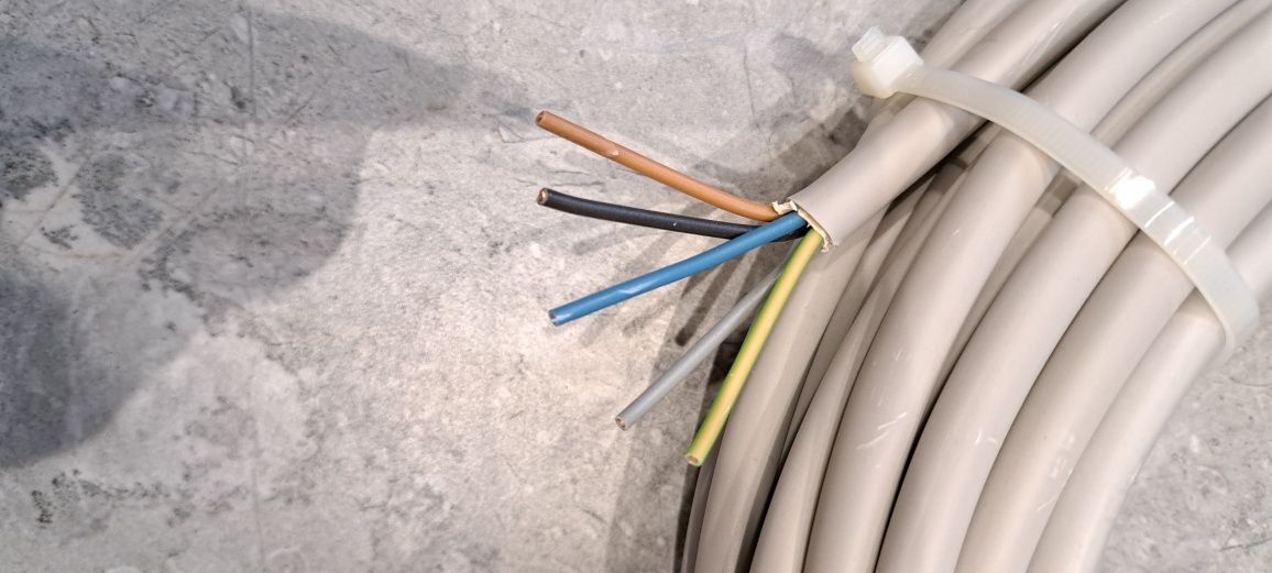 Kabel okrągły 5x1.5 miedziany