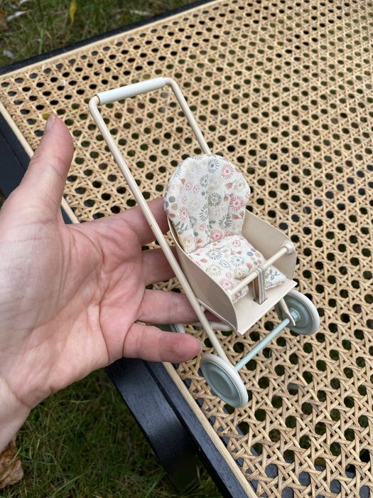 Wozek Maileg metaliwy