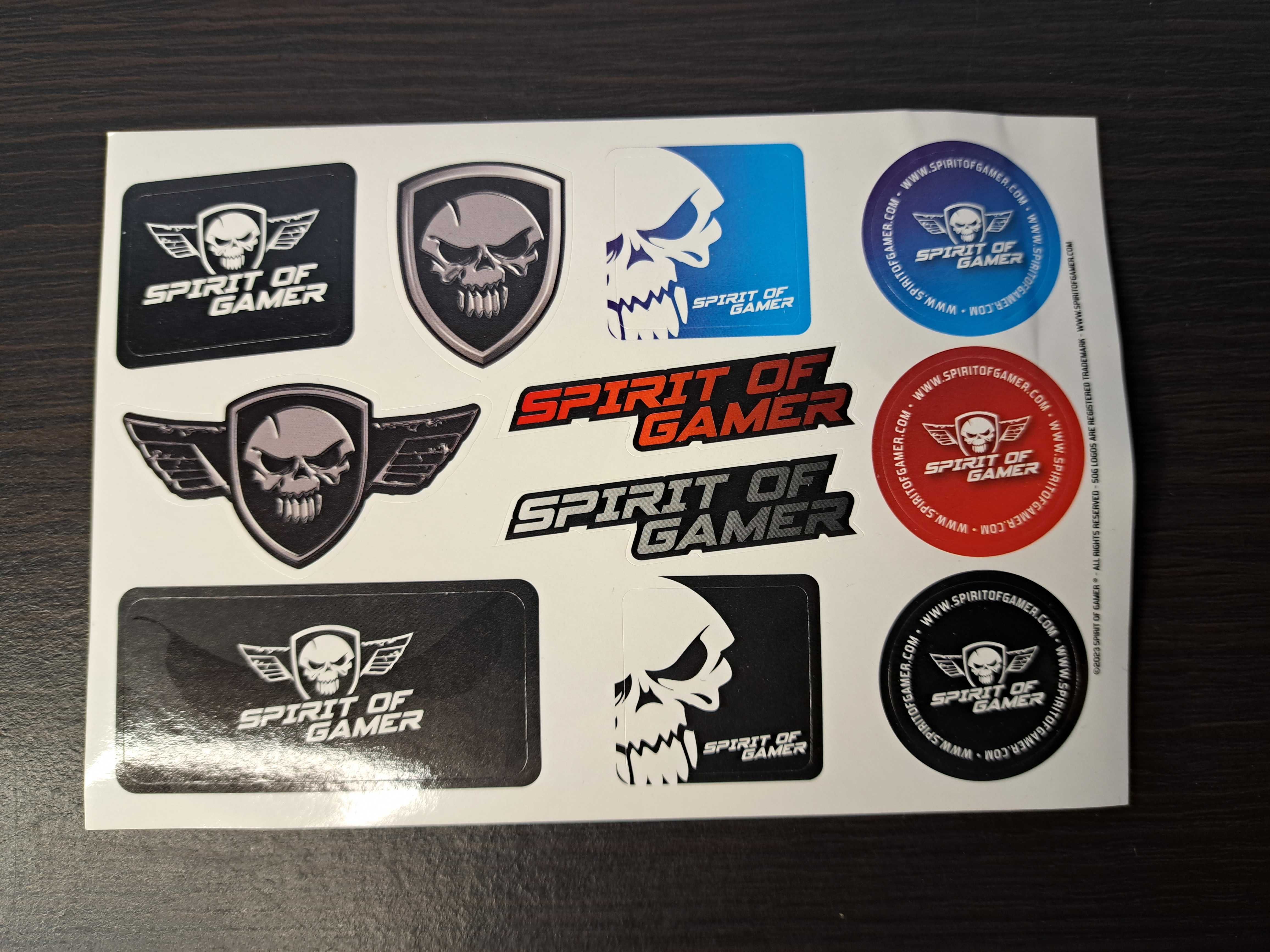 Spirit Of Gamer x Elite M30 Przewodowa mysz do gier na PC + naklejki