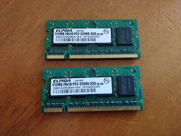 Memória DDR2 512Mb