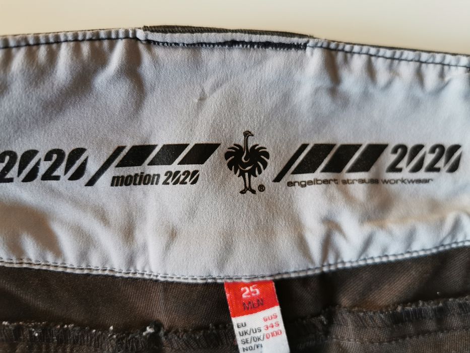 Spodnie robocze Engelbert Strauss es motion 2020, rozm 50 Short