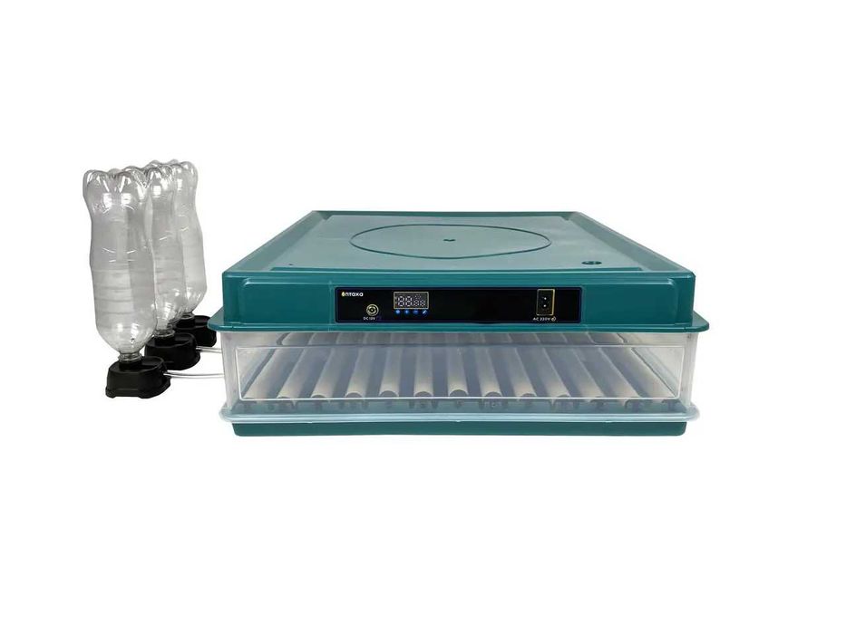 Інкубатор автоматичний ПТАХА 130-G (220/12В) з роликовим  механізмом