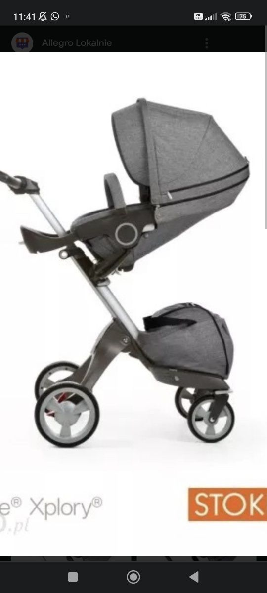 Wózek 2w1 Stokke xplory