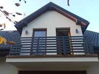 Balustrady balkonowe ze stali, nierdzewne, ocynkowane