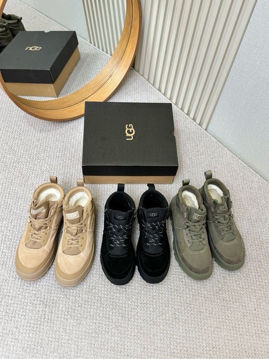 Зимові кросівки ugg з  хутром ботинки угг уггі кроссовки зимние