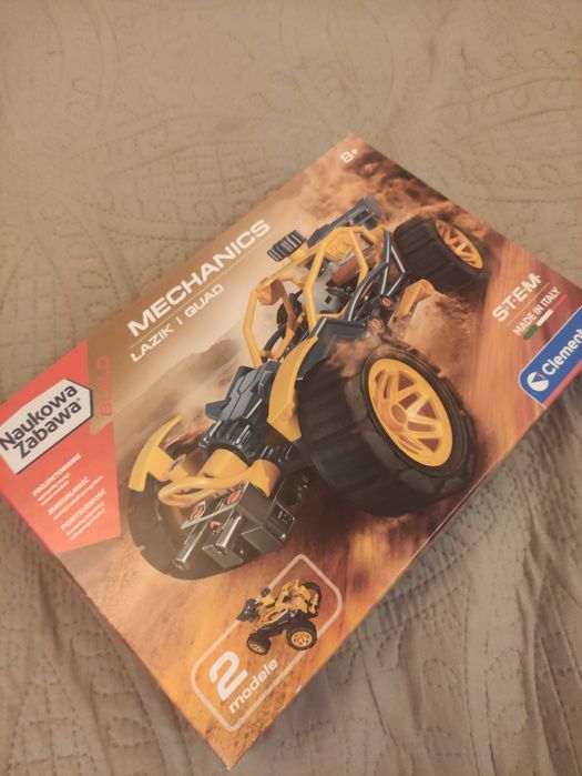 Naukowa zabawa mechanics łazik i quad
