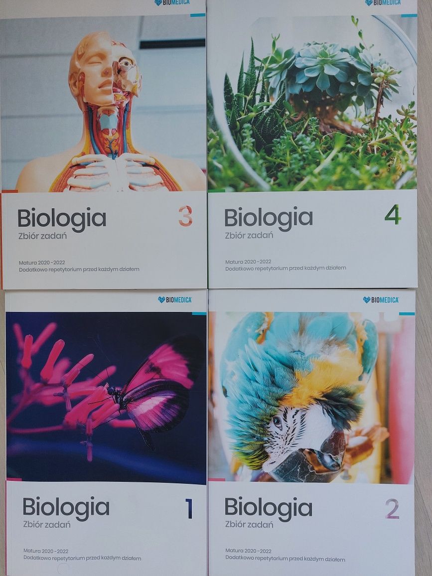 Zbiory zadań Biomedica biologia 2022