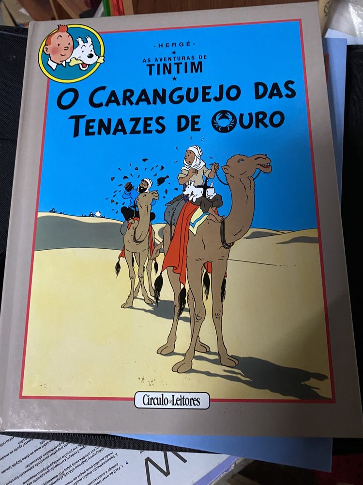 Tintim - A orelha quebrada e O caranguejo das tenazes de ouro