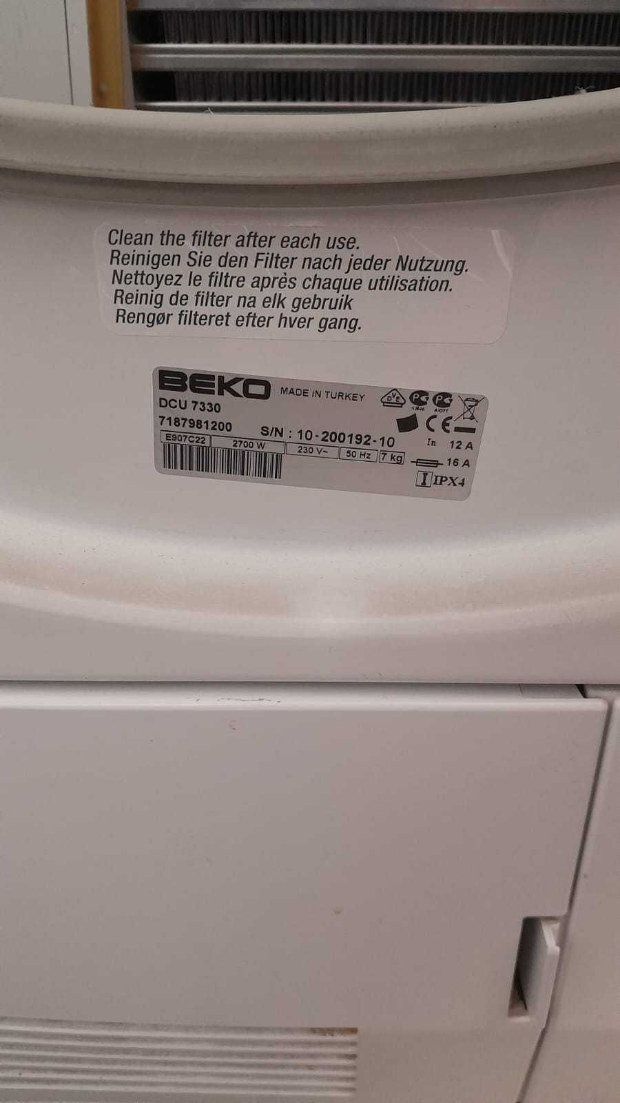 Secadora de roupas BEKO 7KG