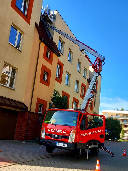 Usługi/wynajem [Do 26 metrów] zwyżka podnośnik koszowy z operatorem :D