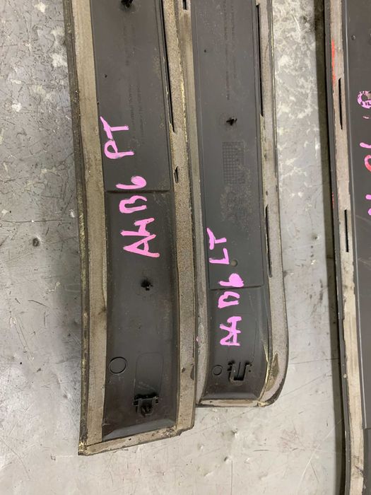 Audi A4 B6 B7 Sedan Avant Listwy Progowe Progu S-LINE Nakładki Komplet