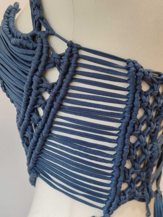 Blusa Macrame Top