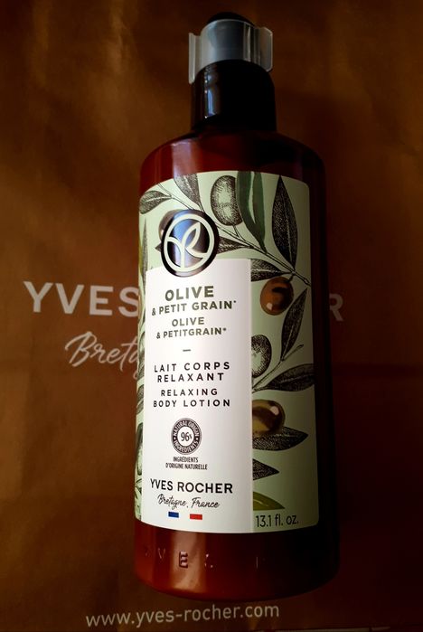 Relaksujące mleczko do ciała  Olive & Petit grain 390ml Yves Rocher