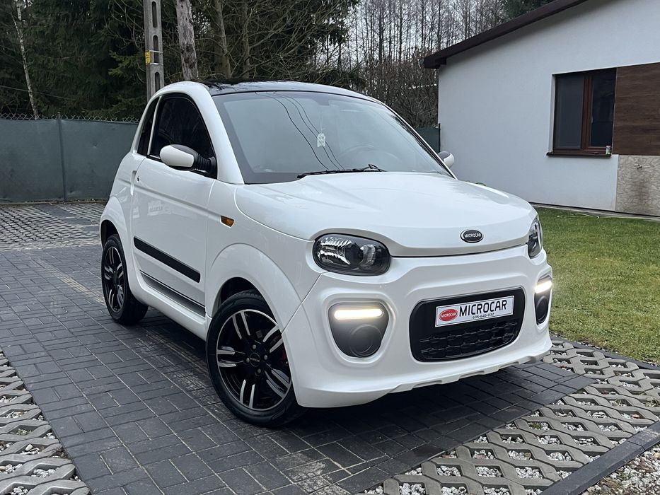 Microcar DUE - 2021 - 6000km - LED - Alufelgi -Centralny zamek-dostawa