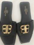 Klapki Balenciaga czarne r.38