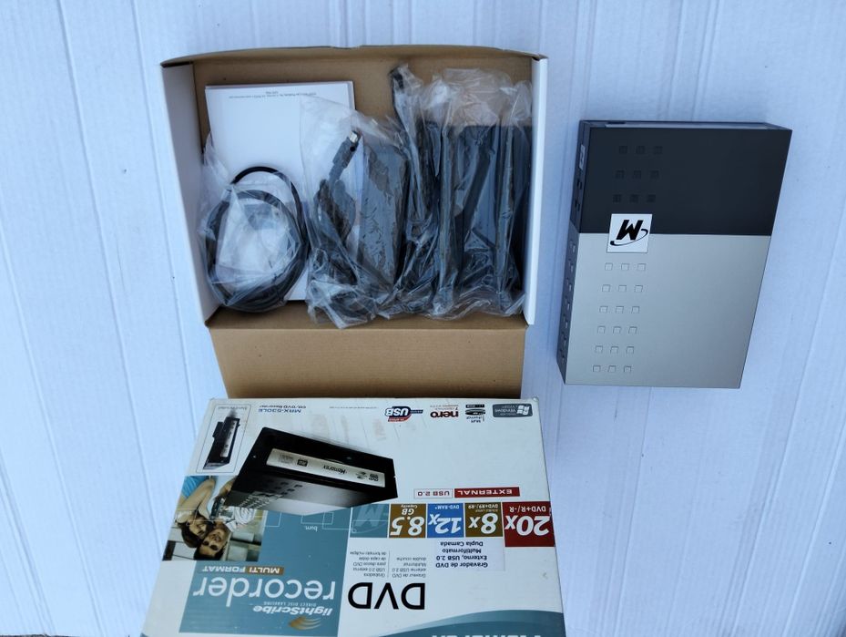 Gravador DVD portátil