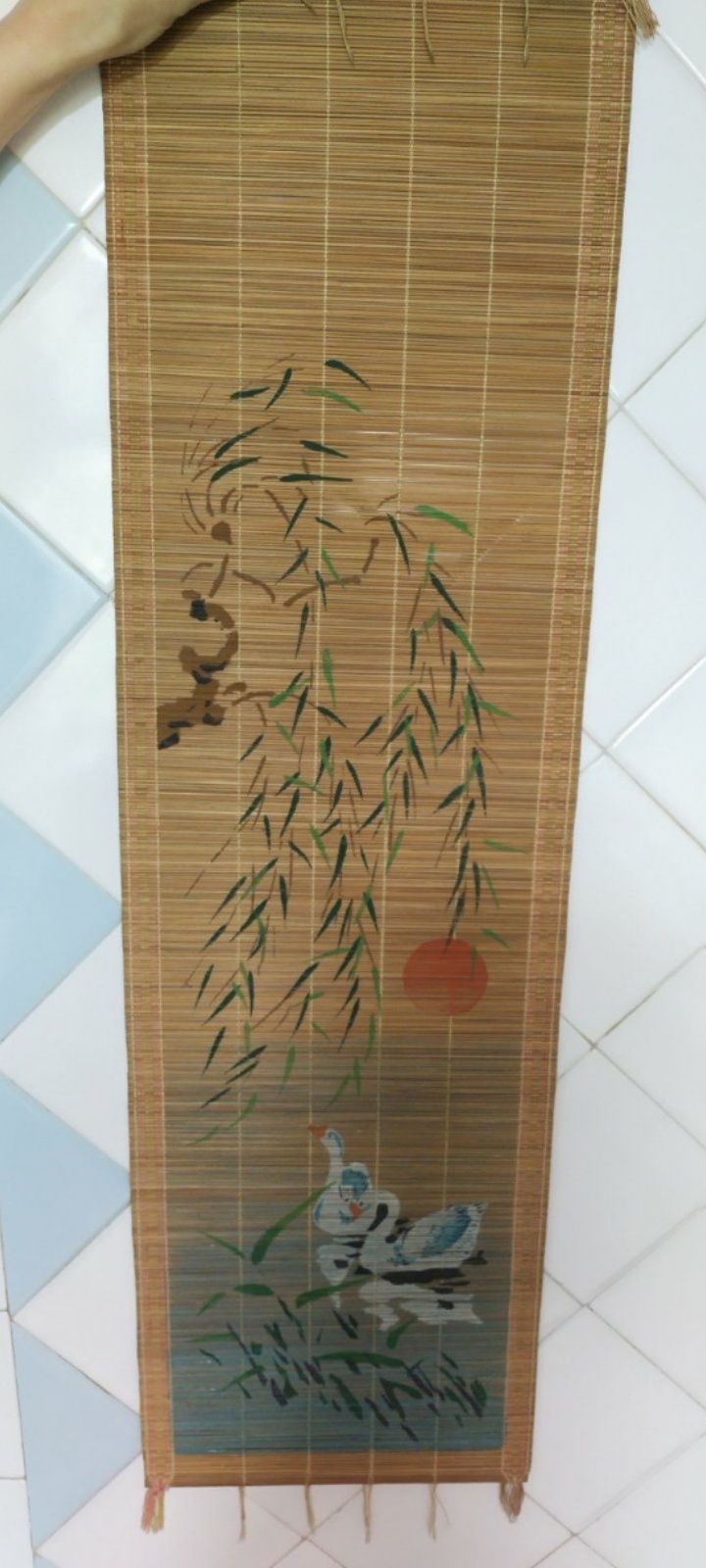 Картина -пано " Тополя"  на срезе дерева