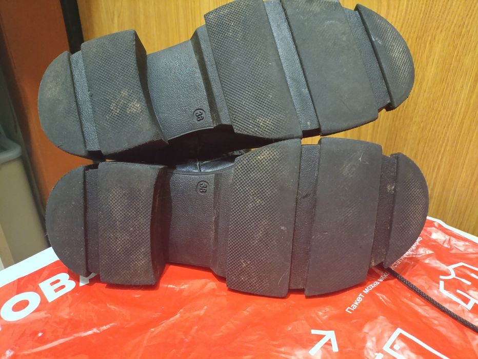 Ботинки натуральна шкіра