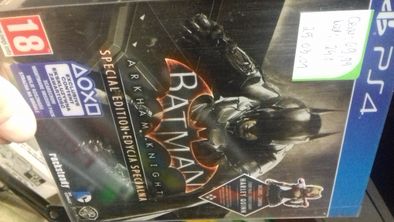 Batman arkham kniht ps4, steelbook, special edition