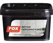 Tynk ozdobny Fox 2x4 kg, beton dekoracyjny