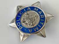 Obsoleto Crachá da Policia Maritima.