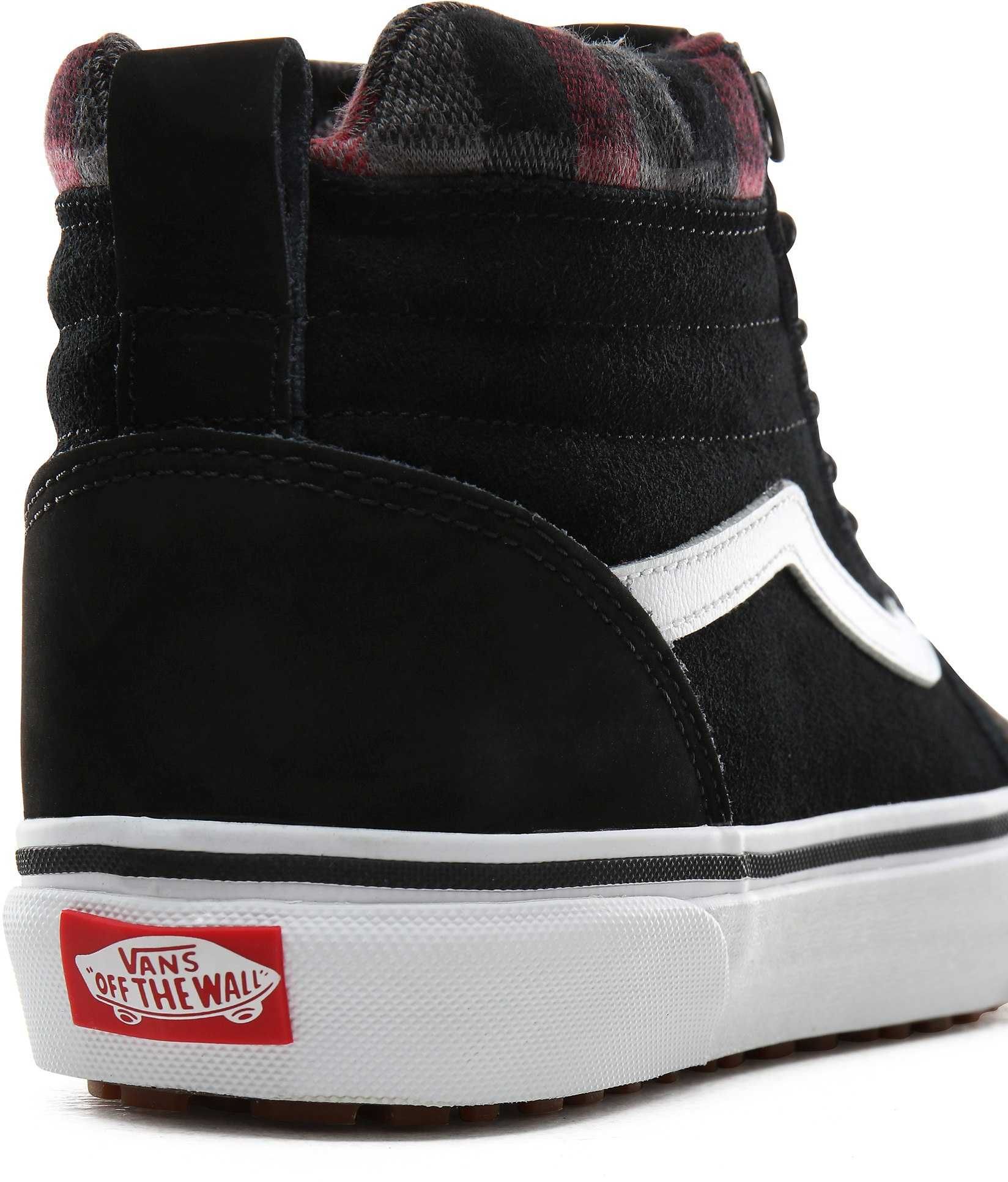 Vans Ward Hi Mte Preto/Plaid