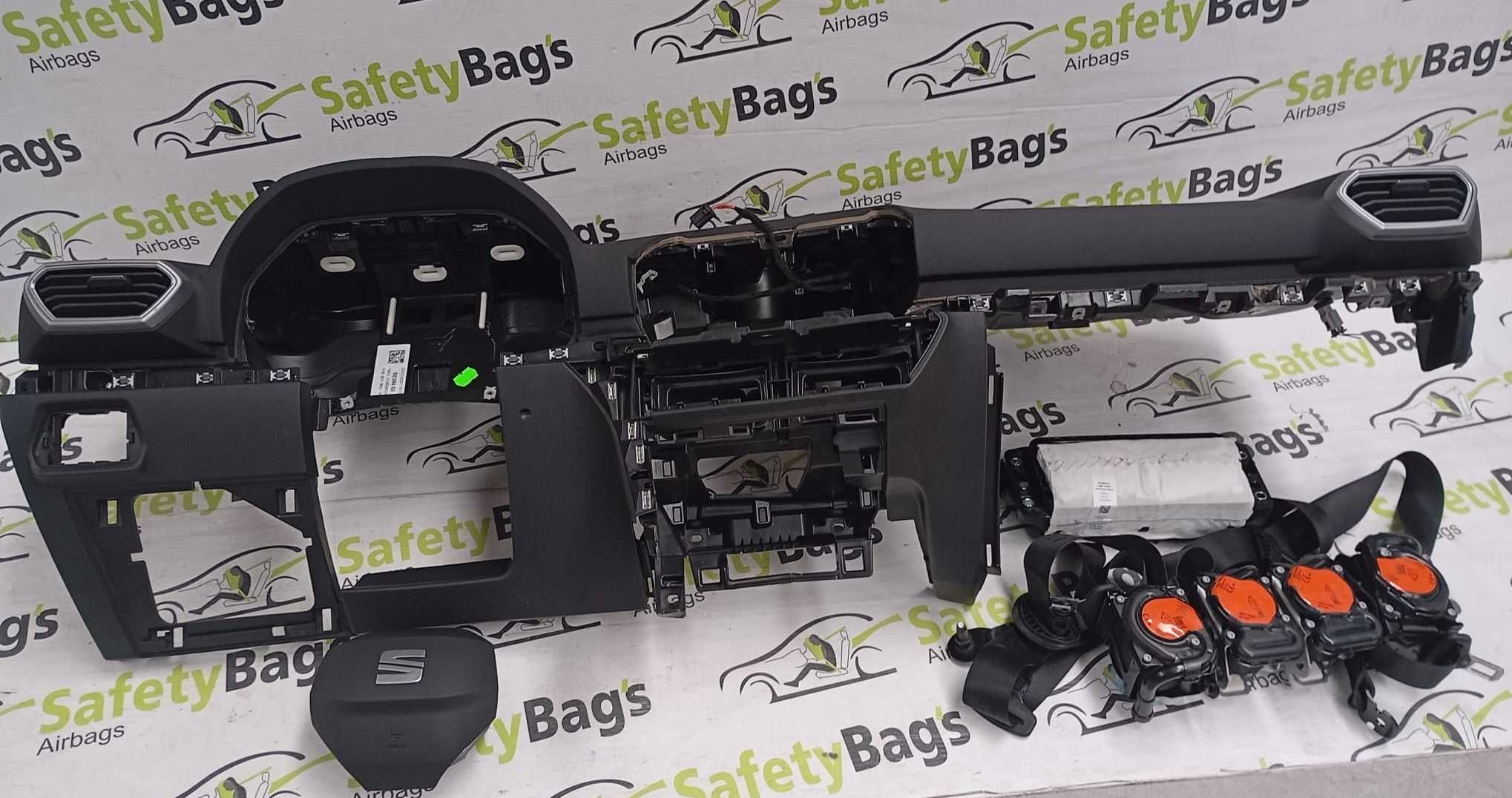 Conjunto/Kit Airbags Seat Leon