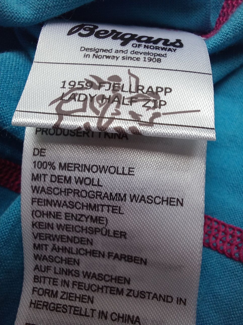 Bergans XL 100% merino koszulka bluza