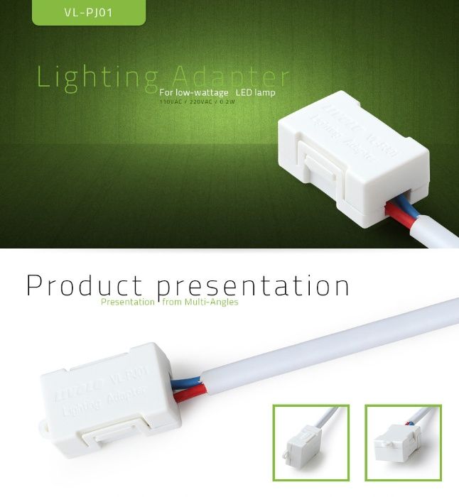 Adaptador de iluminação Livolo VL-PJ01