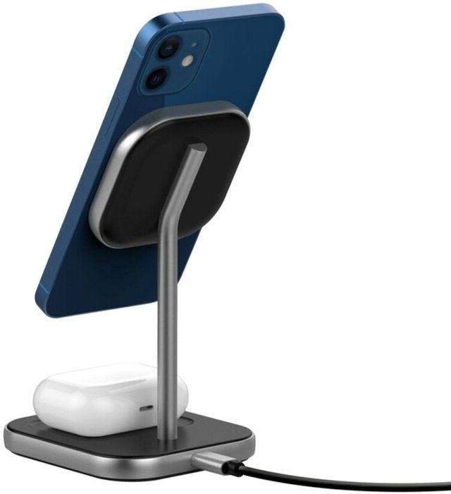 Бездротова зарядна станція Xqisit NP Charging Station 2 in 1