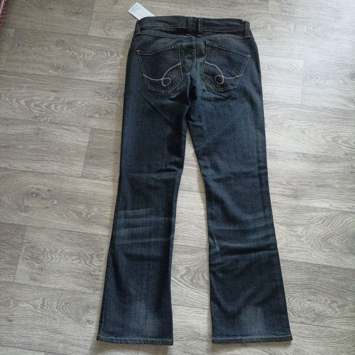 Джинсы Next, с трикотажными вставками на поясе