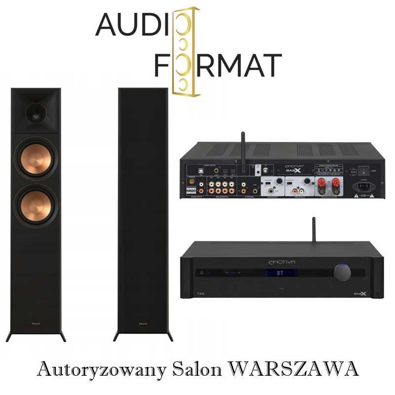 Zestaw stereo Emotiva BasX TA2 + Klipsch RP6000F II | Salon Warszawa |